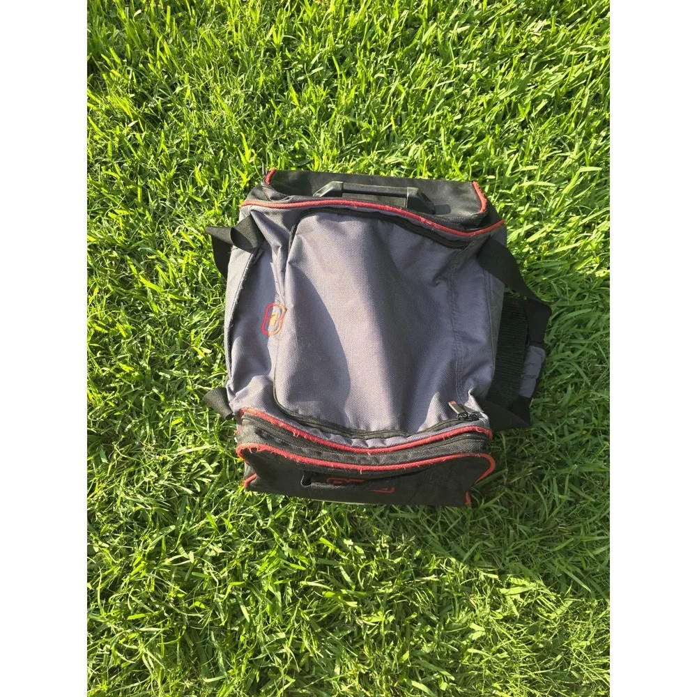 Ogio Rolling Travel Duffel Bag Black Maverick Carry On Luggage Wheels Layover l
